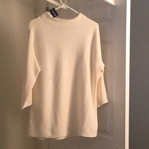 NWT Lands’ End Cream Color Sweater